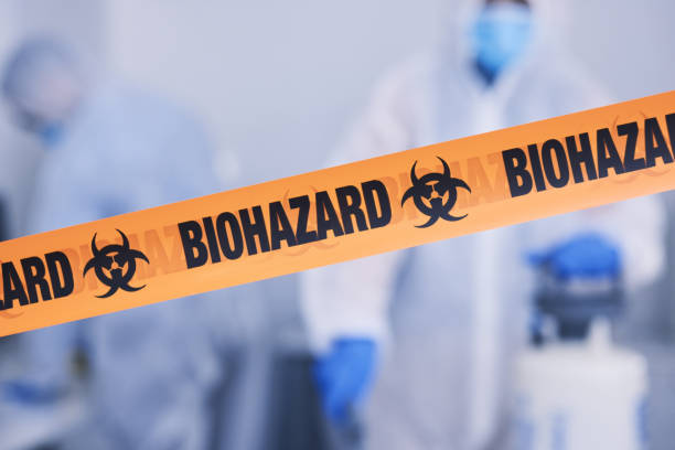 Professional Biohazard technician working in Warrington, PA